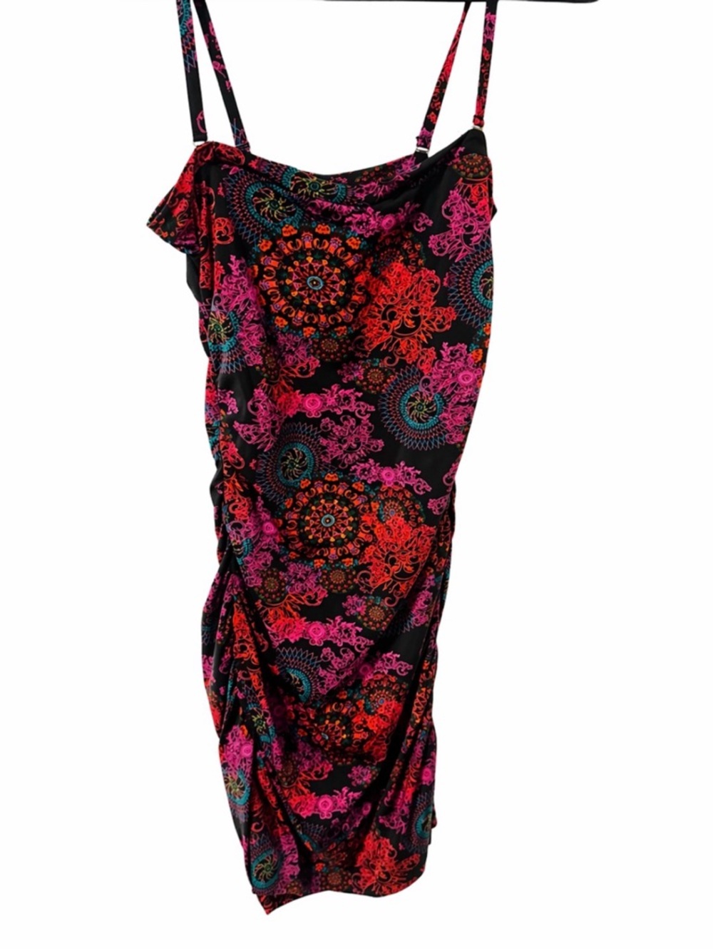 Versace Multicolor Paisley and Floral Print Top